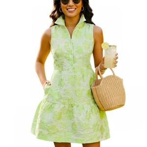 Amanda Uprichard Embroidered Pierre Mini Dress Small NWT